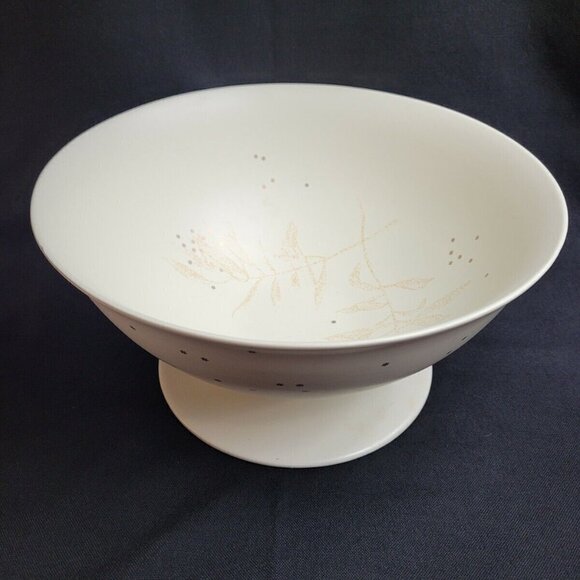 Thomas O'Brien Snow Leaf Pedestal Bowl - Picture 3 of 8